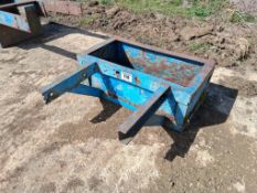 Front box for Ford 5000, bolt on