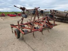 Kongskilde Vibroflex 4.2m cultivator, manual folding