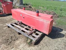 2No lorry oil tipping tanks