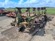 1997 Dowdeswell DP7E 6 furrow (5f+1f) reversible plough, 14� UCN bodies. Serial No: 971439459 NB: Ma
