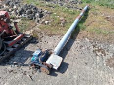 Grain auger 6inch diameter 17ft, 3 phase
