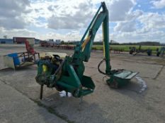 Spearhead Excel 605 hedge cutter, electric controls, 1.3m head