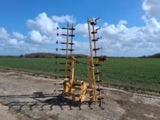 2019 Claydon Terrablade 6m inter-row hoe front mounted, hydraulic folding. Serial No: TB0026