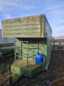 Beaters trailer, single axle