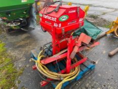 2011 Opico Variocast Air 8 pneumatic seeder, 8 outlets. Serial No: 0515-15-11