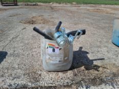 Quantity mixed following tines