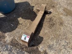 Pair Volvo weld on brackets