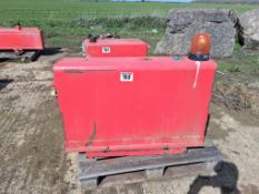 Lorry oil tipping tank 193l