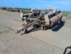 Flexicoil 12.3m horizontal hydraulic folding Cambridge rolls