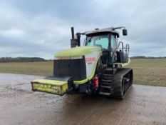 2000 Claas Challenger 95E rubber tracked crawler, 28� tracks, 4No return spools, drawbar with 20No 4