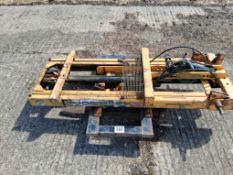 McConnell Forklift, linkage mounted. Serial No: 00920TC. NB: No VAT