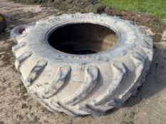 Single Pirelli 710/70R38 tyre only