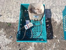 Quantity nuts bolts belts etc