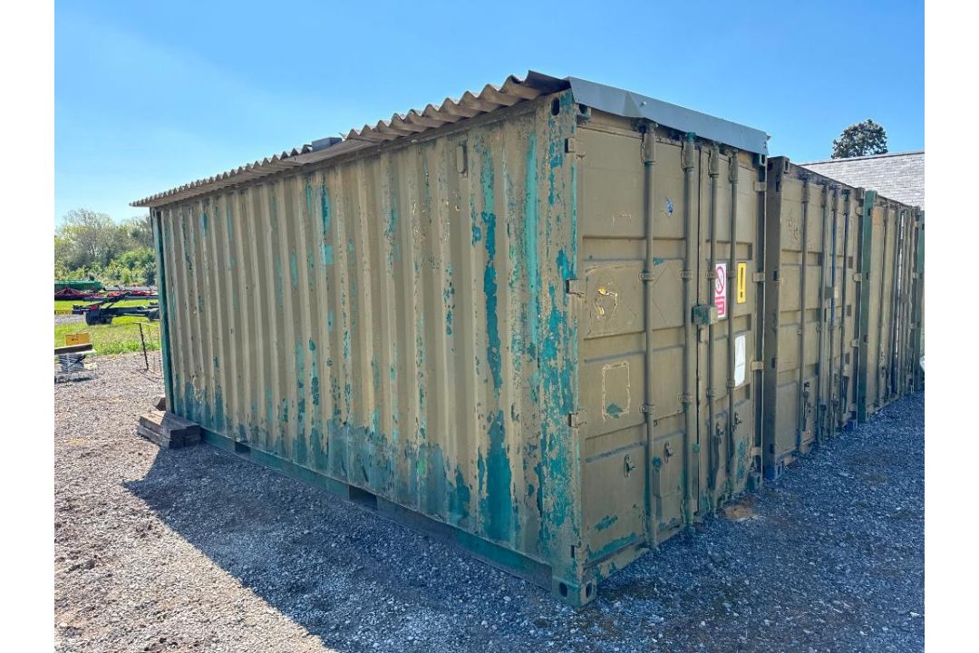 20ft shipping container, chemical store. Sold in situ, buyer to remove - Image 1 of 3