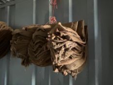 Quantity hessian bags and sacks