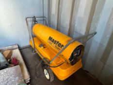 Master Instant Heater diesel space heater, single phase