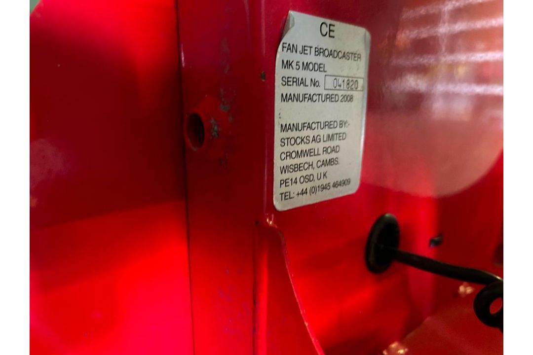 2008 Stocks FanJet 65 pelleter. Serial No: 041820 ​​​​​​​NB: Manual in Office - Image 11 of 11