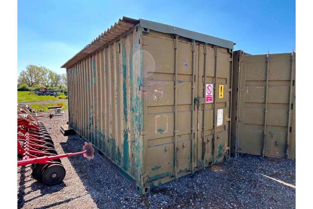 20ft shipping container, chemical store. Sold in situ, buyer to remove - Image 2 of 3