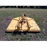 1995 McConnel 6ft pasture topper, linkage mounted, PTO driven. Serial No: 20020B