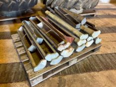 Quantity galvanised poultry feeders and drinkers