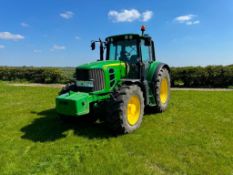 2012 John Deere 6930 Premium AutoQuad 50kph 4wd tractor with Command Centre, front suspension, air b