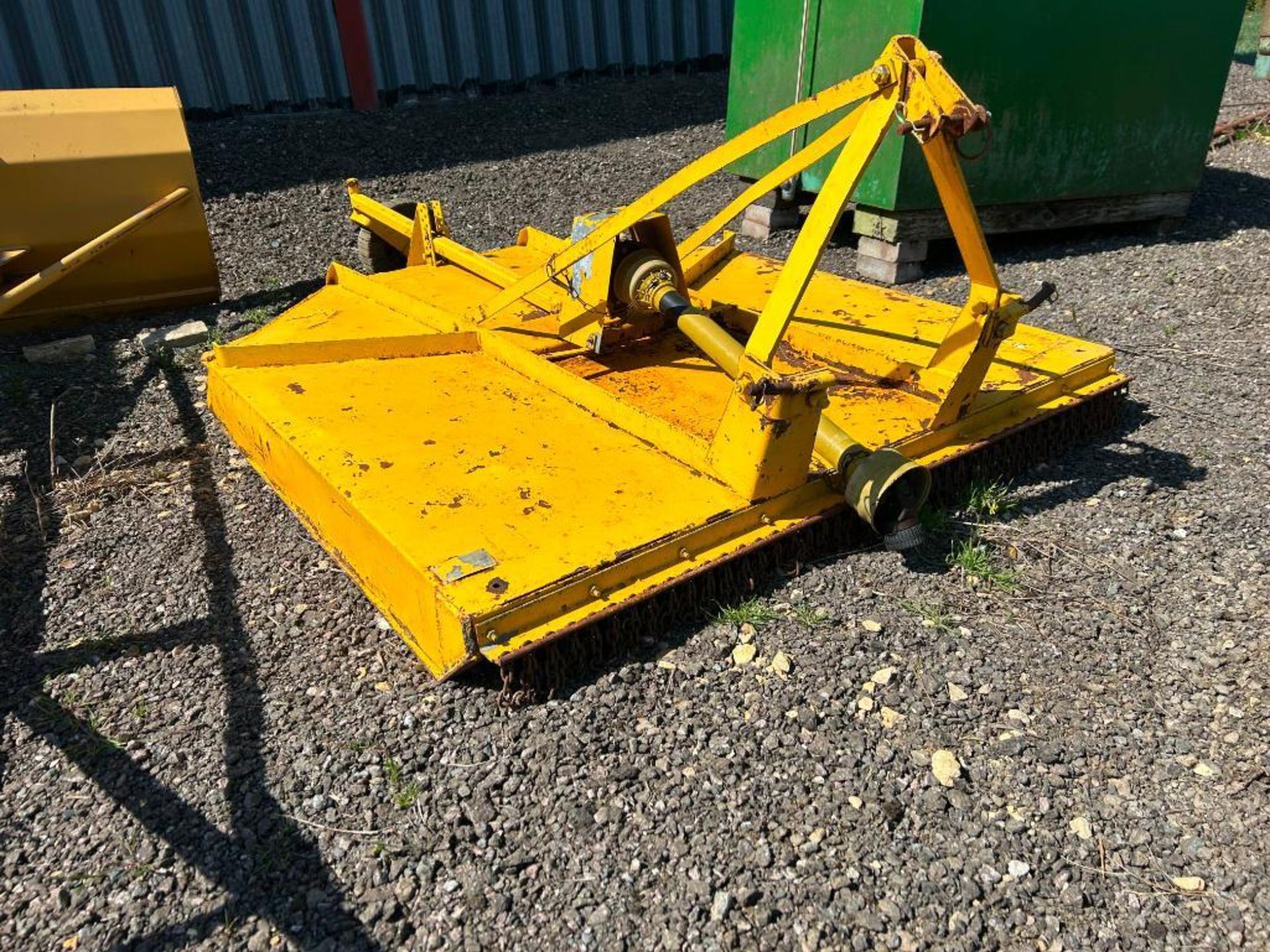 1995 McConnel 6ft pasture topper, linkage mounted, PTO driven. Serial No: 20020B