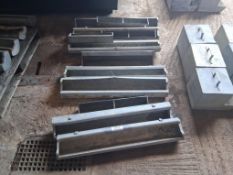 Quantity galvanised poultry feeders