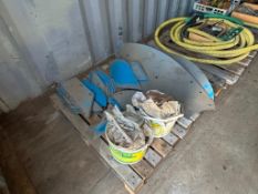 Quantity Lemken Europal plough spares and mouldboards
