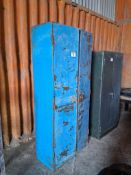 Metal locking cabinet, 2.0m x 0.4m x 0.9m