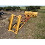 Grain pusher with CAT attachments