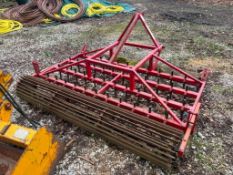 Tomlins 6ft Manege Leveller with Crumble Roller - (Buckinghamshire)