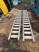 2No. Heavy-Duty Aluminium Ramps - (Buckinghamshire)