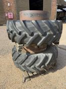 4No. Dual Wheels - (Cambridgeshire)