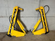 2No. 2014 Ziegler Side Knives - (Nottinghamshire)