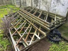 14No. Metal Feed Barriers - (Lincolnshire)