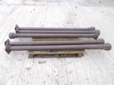 5No. Cast Iron Columns - (Leicestershire)