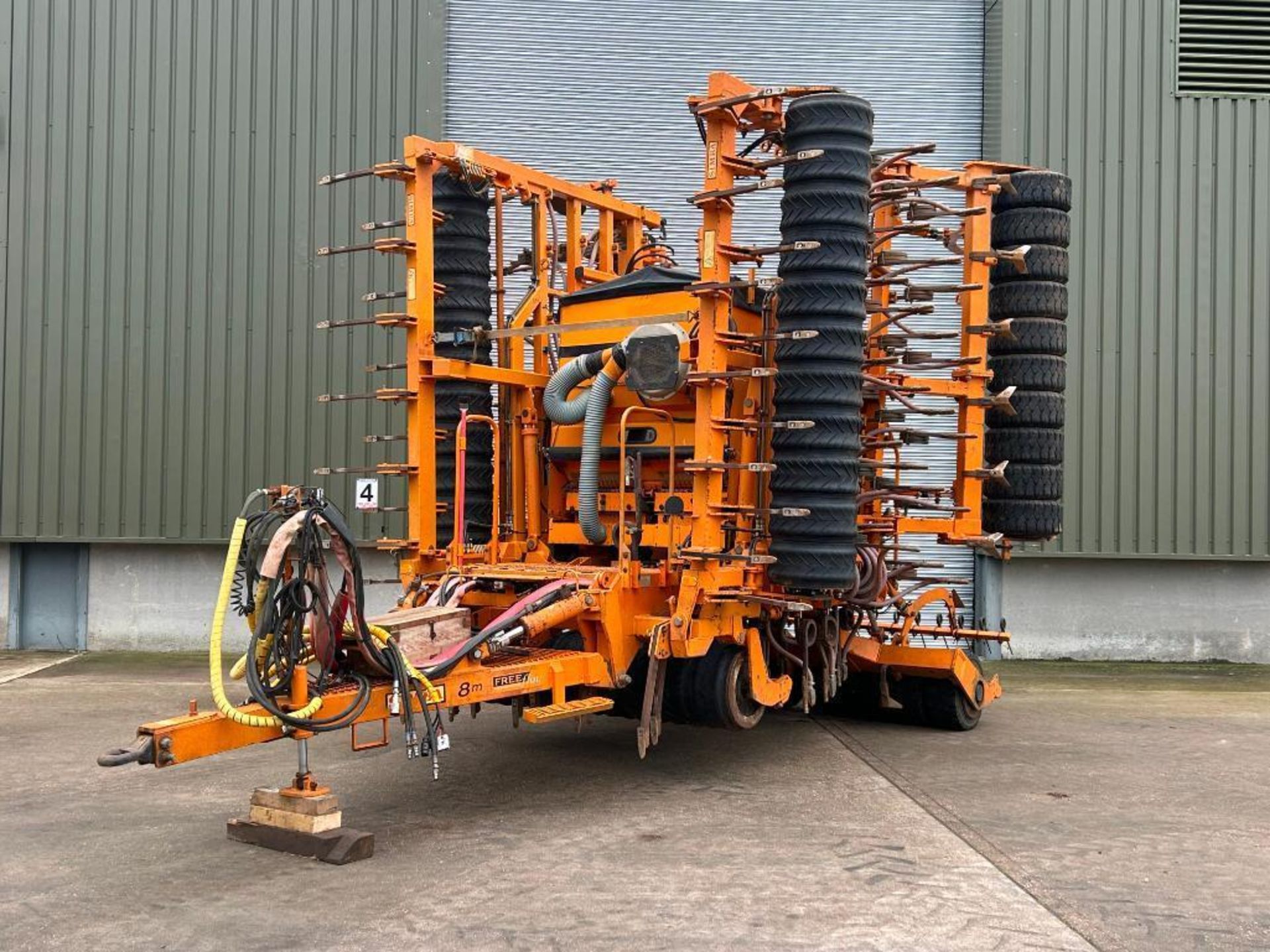 2002 Simba Freeflow 8m drill with hydraulic depth adjustment, Otico ...