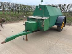 3,000l single axle fuel bowser with MAG GS 130 pump