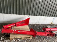 Horsch drill filling auger with hopper