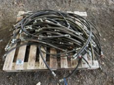 Quantity hydraulic pipes and fittings