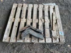 Quantity scraper paddle brackets and scapers