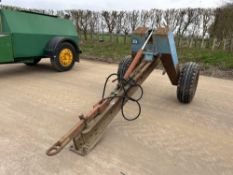 G Miles and Son single leg trailed mole plough