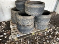 10No Otico rubber tyres