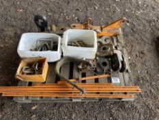Quantity misc Simba parts, brackets, towing eye and spares etc