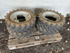 4No Horsch 185/65R15.85 drill wheels and tyres