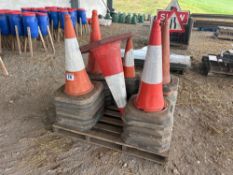 Quantity traffic cones