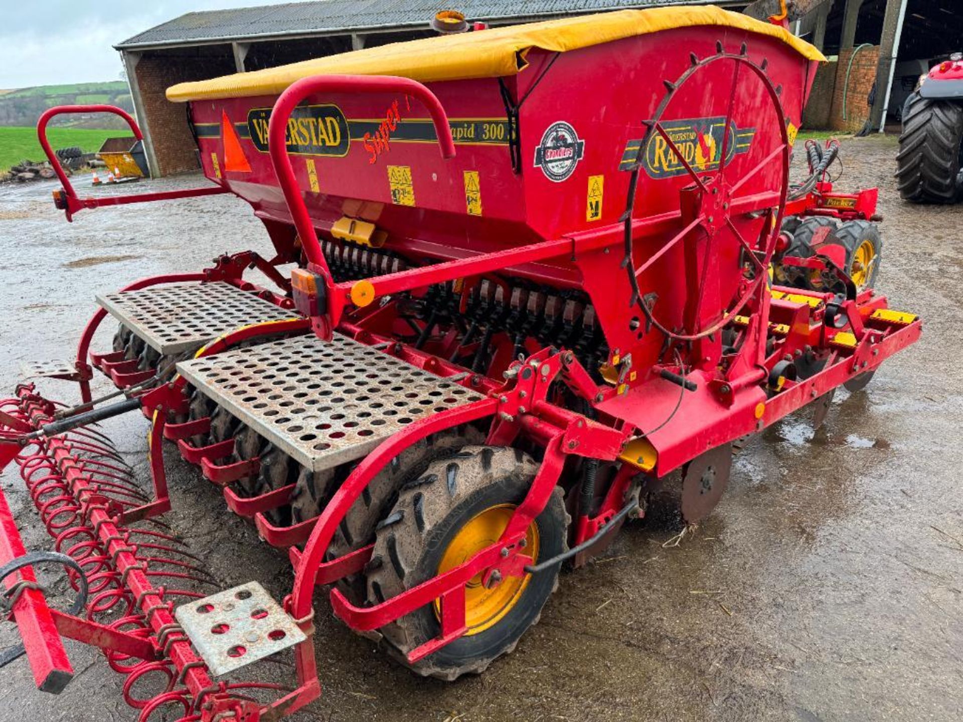 2004 Vaderstad Rapid 300S Super XL 3m disc drill with pre-em and bout markers. Serial No: 7276 - Image 9 of 17