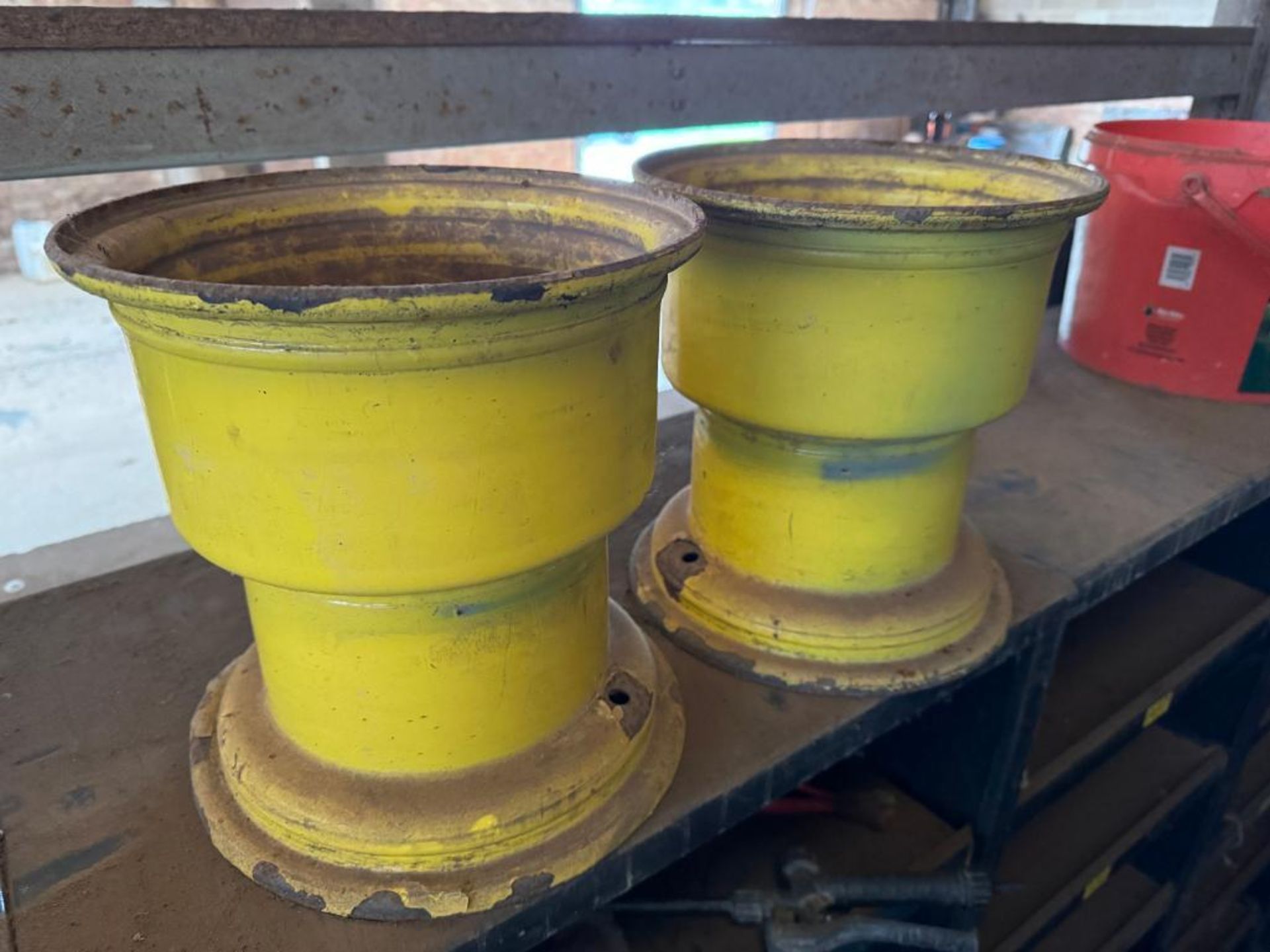 Pair John Deere 10" Gator rims
