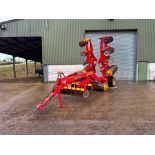 2013 Vaderstad Carrier XL 420 4.2m hydraulic folding cultivator with leading discs to levelling padd