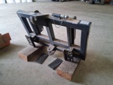 2023 A to Z Fabrications LTD implement mover with Manitou attachments. Serial No: 609. Please Note: